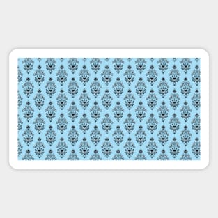 Haunted Mansion Wallpaper River Blue Magnet